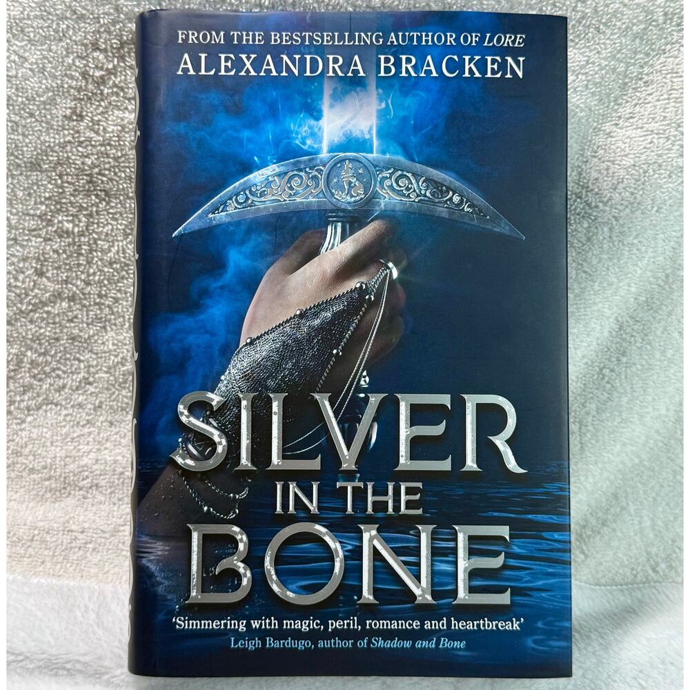 Silver in the Bone FairyLoot Signed Edition Alexandra Bracken Hardcover 2023